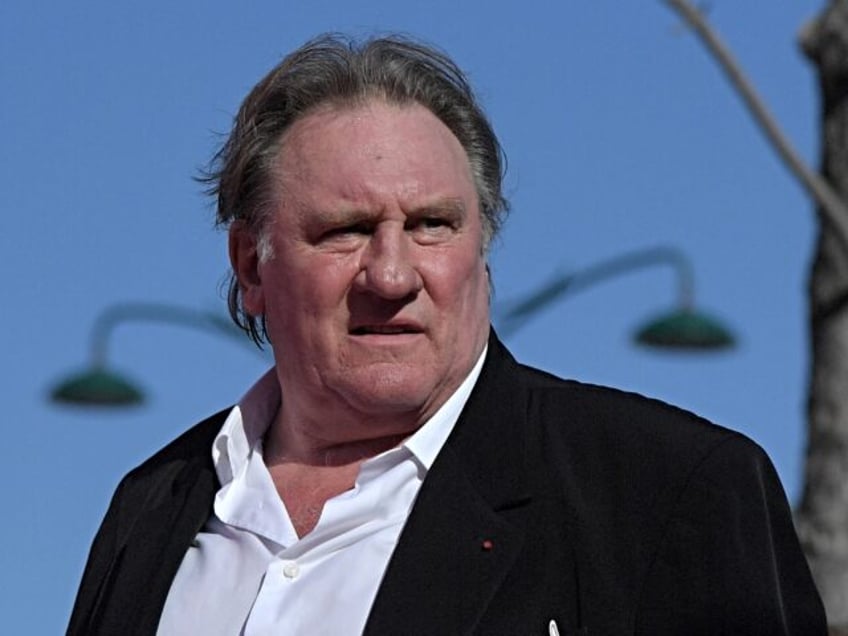 French actor Gerard Depardieu arrives for the screening of the restored version of the mov