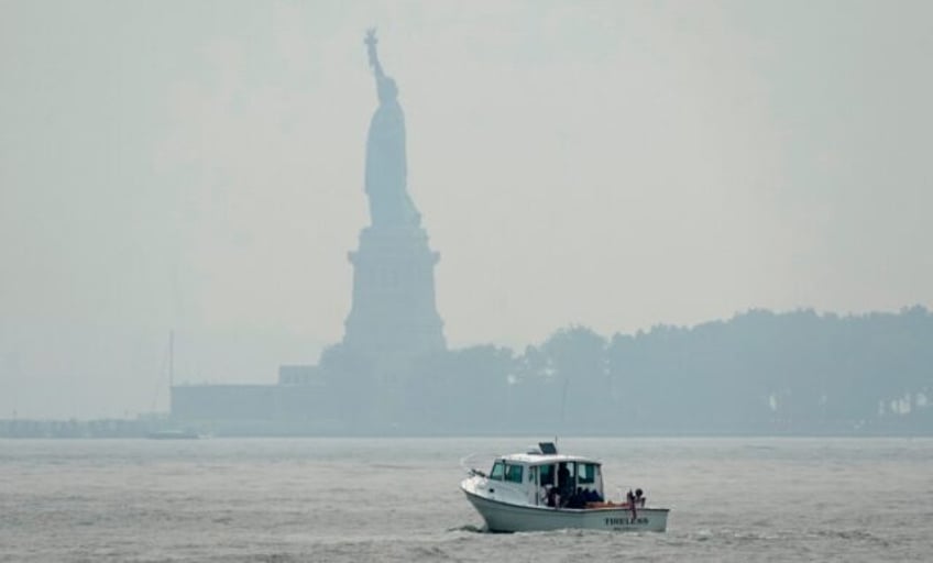 The Statue of Liberty was a gift from the French people to America