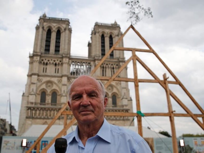 french general overseeing restoration of notre dame cathedral dies at 74