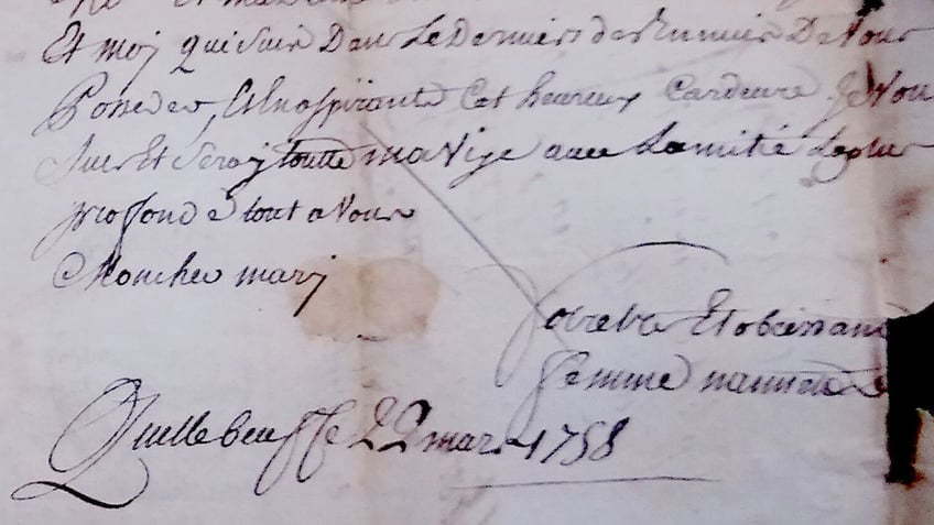 french love letters confiscated during seven years war read for first time 265 years later