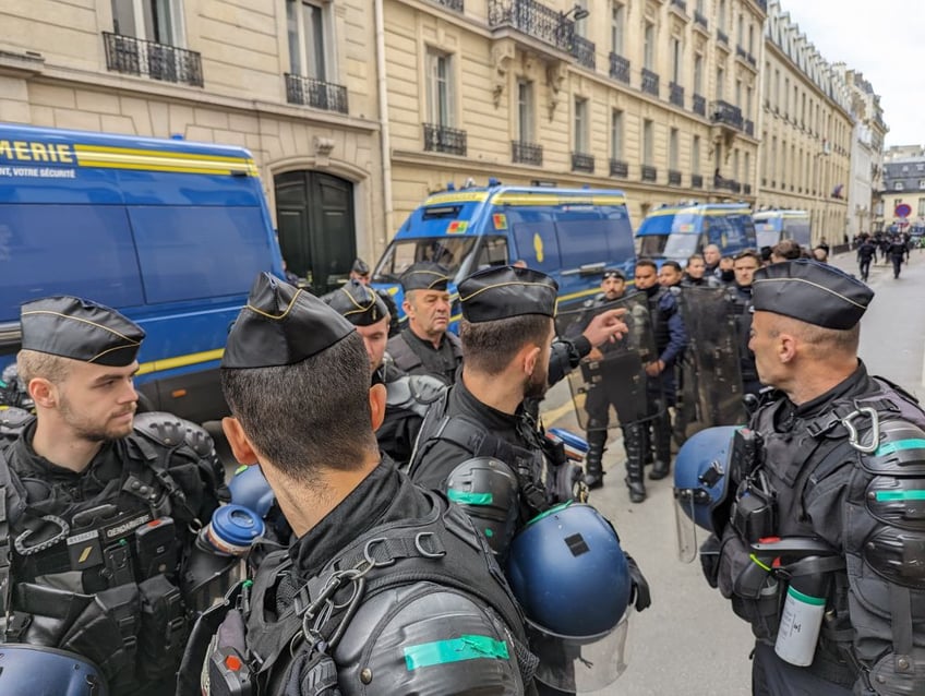 french police clear pro palestine student occupation at paris university