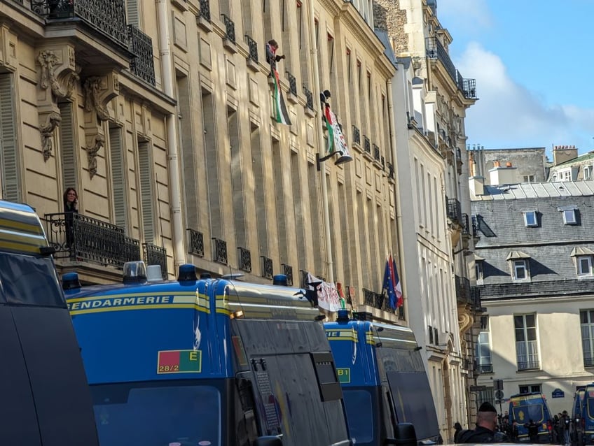 french police clear pro palestine student occupation at paris university