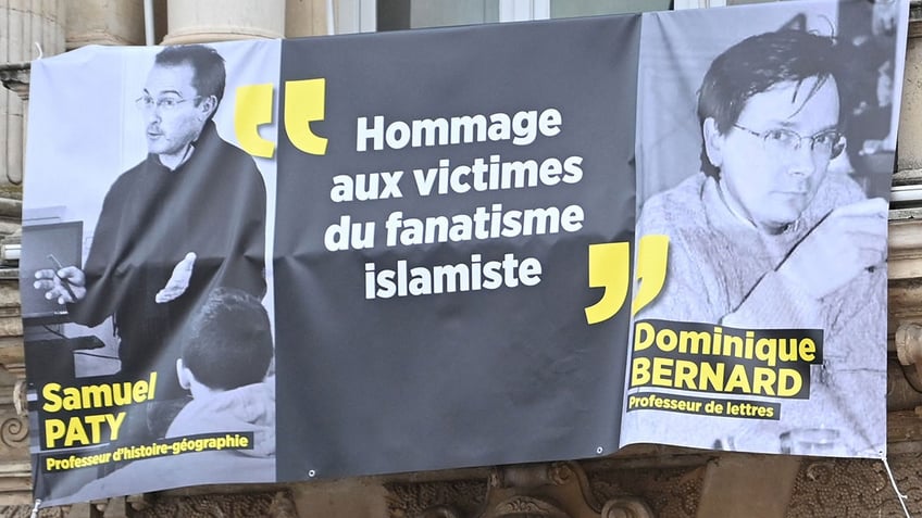 Images of French teachers killed by Islamic extremists