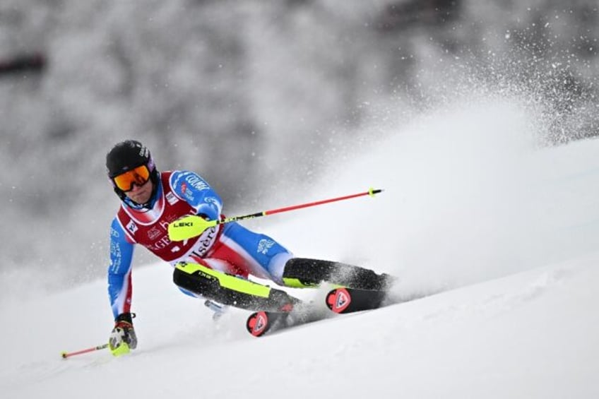 Steven Amiez is in line for his first World Cup podium after chalking up the quickest time
