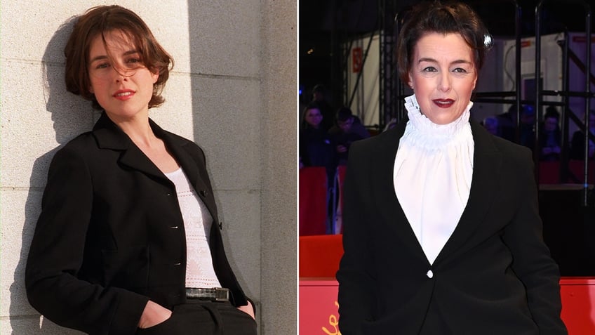 Olivia Williams in 1998 split with photo from 2024