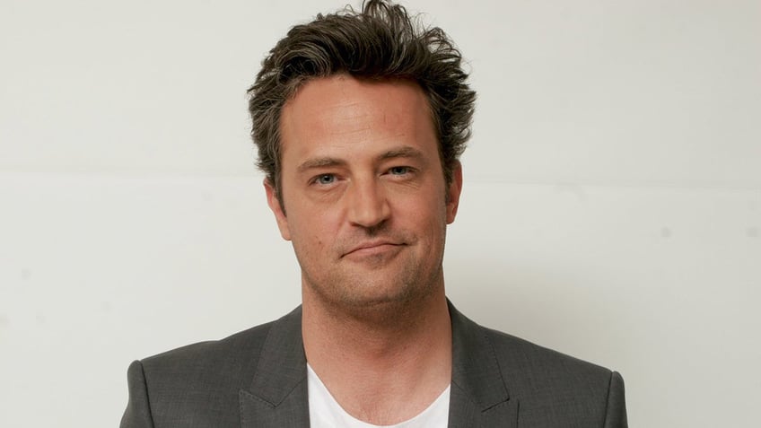 Friends star Matthew Perry portrait