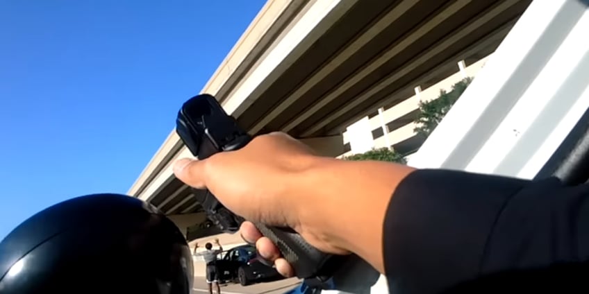 frisco police apologize for mistake after video shows family stopped along highway and held at gunpoint