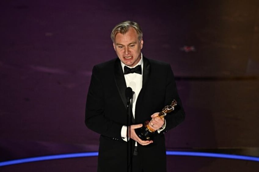 Christopher Nolan won the Oscar for best director for 'Oppenheimer'