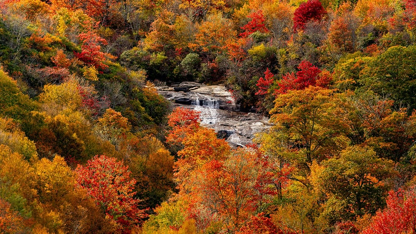 Haywood County, North Carolina falls