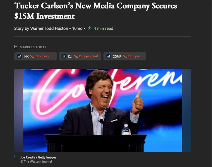 from tucker carlson to tenet media how conservatism lost its counter culture status