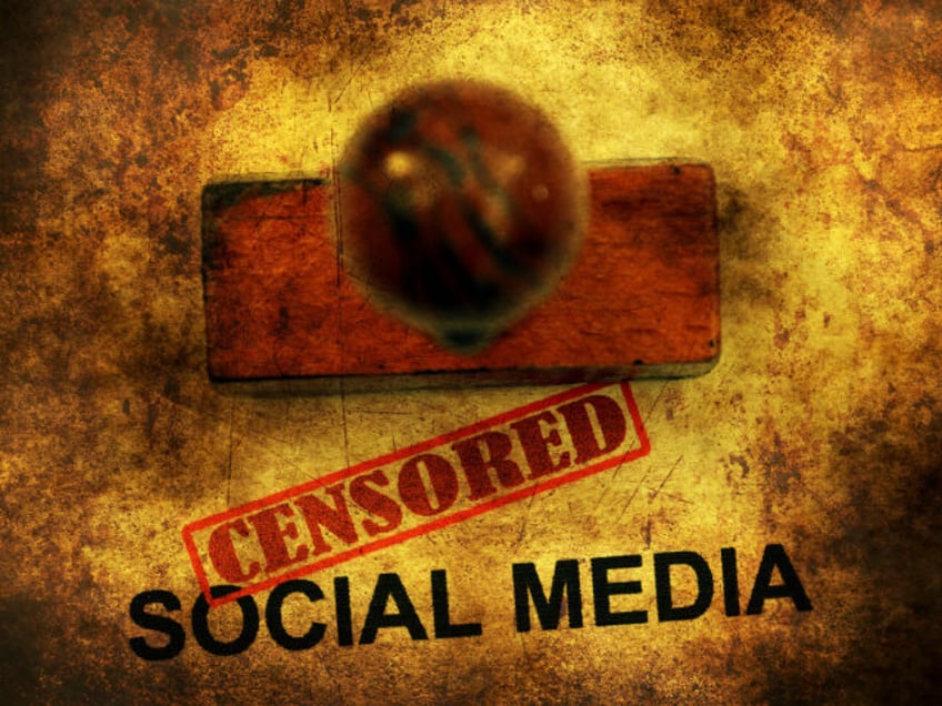 Censored social media grunge concept - stock photo