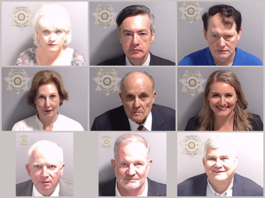 fulton county releases rudy giuliani other co defendants mugshots in trump election case