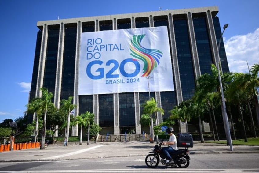 Security is tight around Rio for the G20 summit