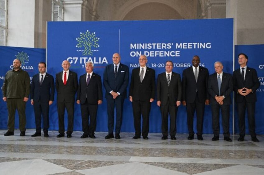 Joining the G7 defence ministers at the summit were NATO chief Mark Rutte, EU foreign poli