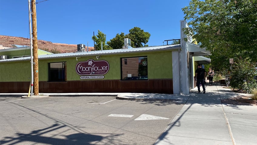 The Moonflower Cooperative organic grocery store exterior image