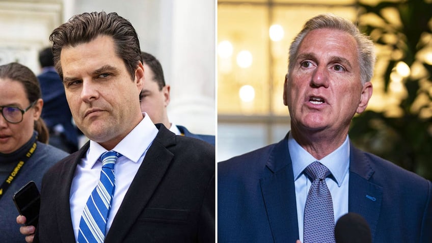 gaetz torches mccarthy after successful ouster yellow brick road of working with dems begins with kevin