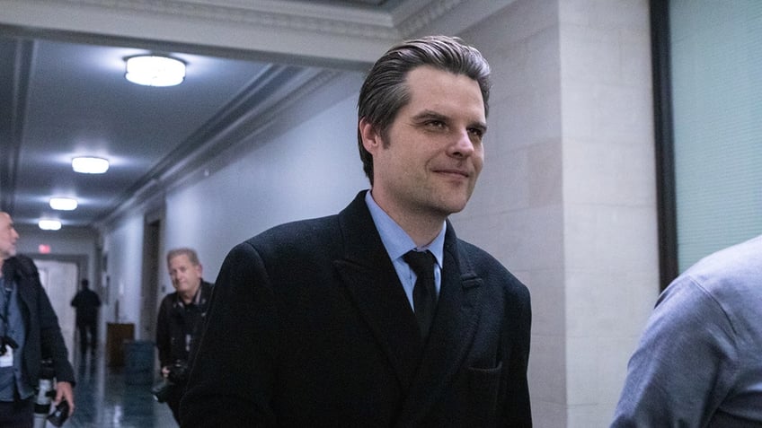 gaetz who ousted mccarthy weighs in on republicans selecting mike johnson as newest house speaker nominee