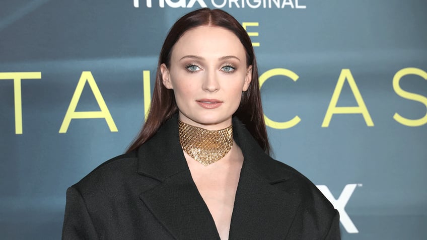 Sophie Turner at "The Staircase" premiere