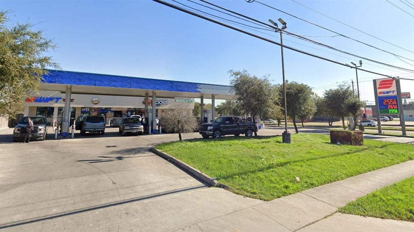 Houston, Texas gas station