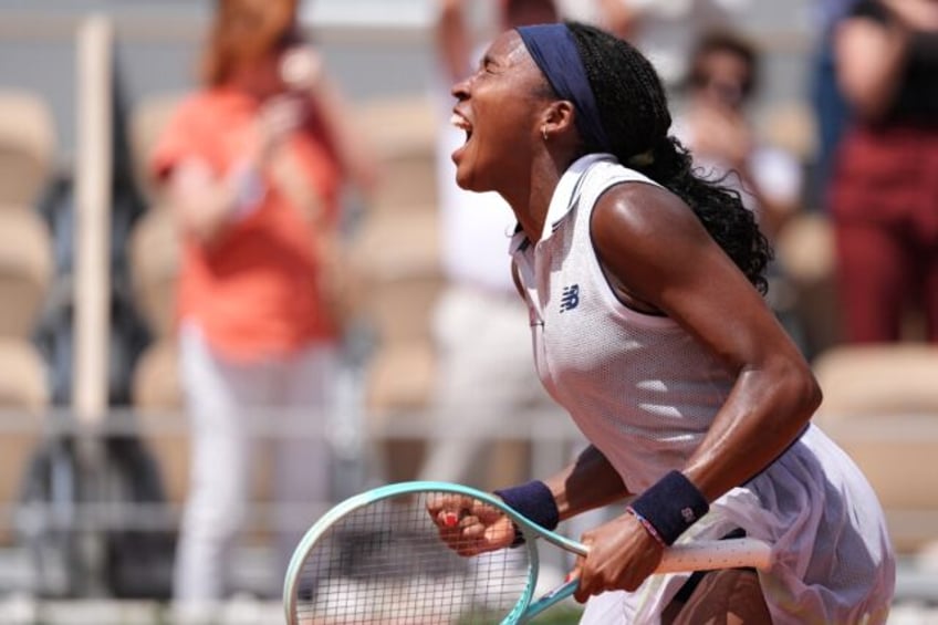 Coco Gauff booked her place in a second French Open semi-final