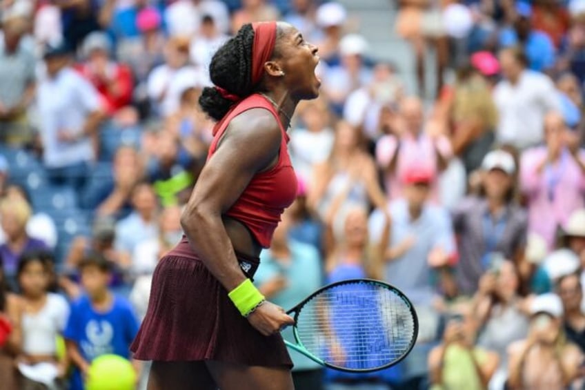 gauff ends wozniacki run to reach us open last eight