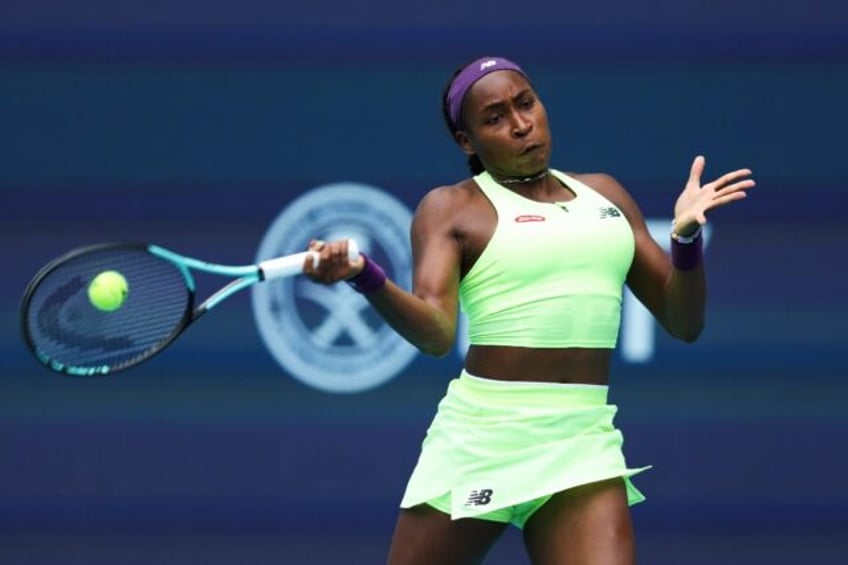 Error-hit win: Coco Gauff