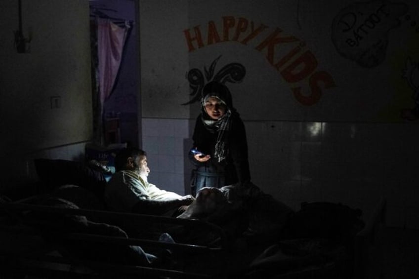 Tending to patients by flashlight has become the norm in those Gaza hospitals that are sti