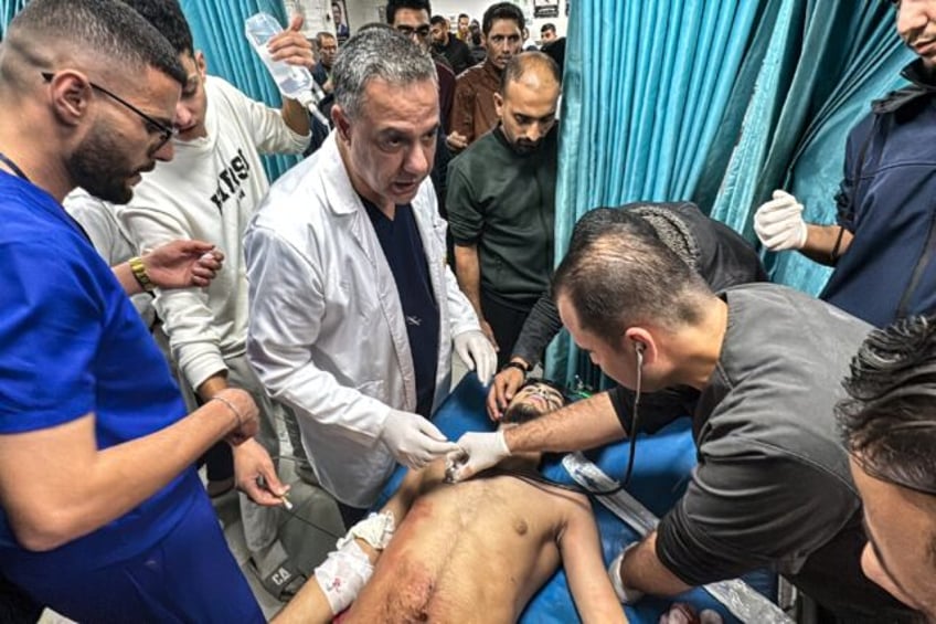 In this file photo, Hussam Abu Safiya, the director of the Kamal Adwan Hospital who has si