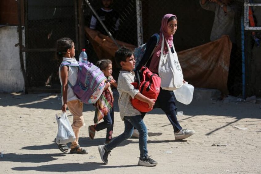 Residents of the Khan Yunis area in southern Gaza are fleeing after the latest Israeli mil