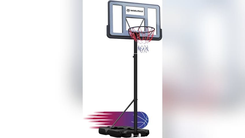 Bring the basketball court to your yard with a hoop of your own. 