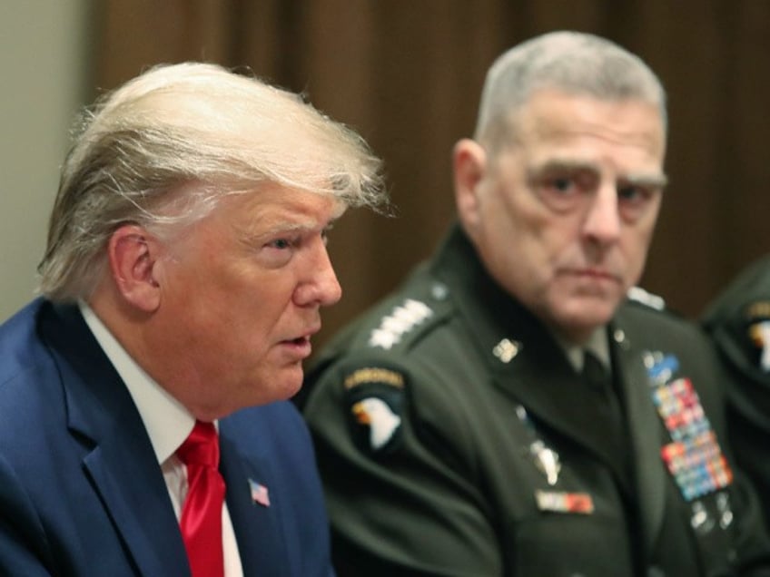 gen mark milley lashes out at trump at retirement ceremony in final act of politics while in uniform wannabe dictator