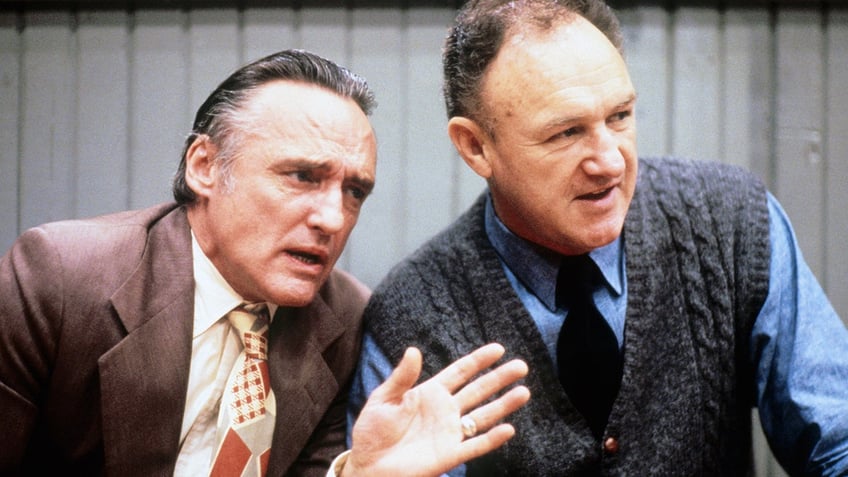 Gene Hackman appears in a classic film scene from Hoosiers before his death in 2025