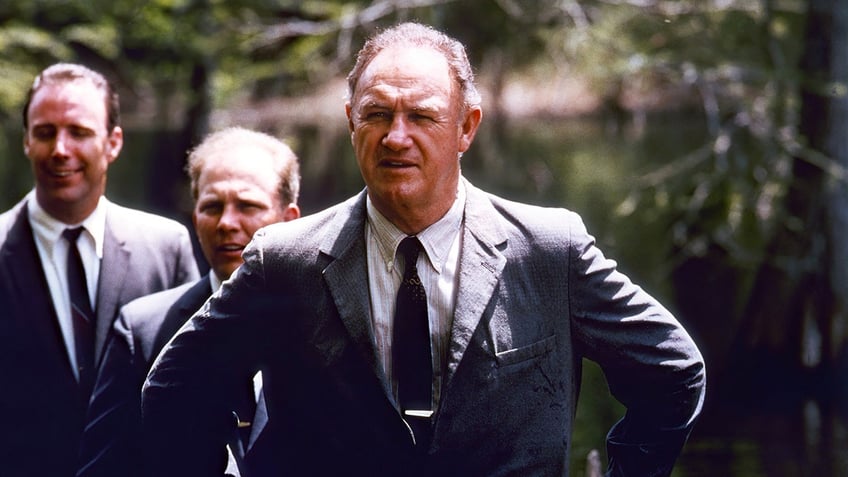 Gene Hackman appears in a classic film scene from Mississippi Burning before his death in 2025