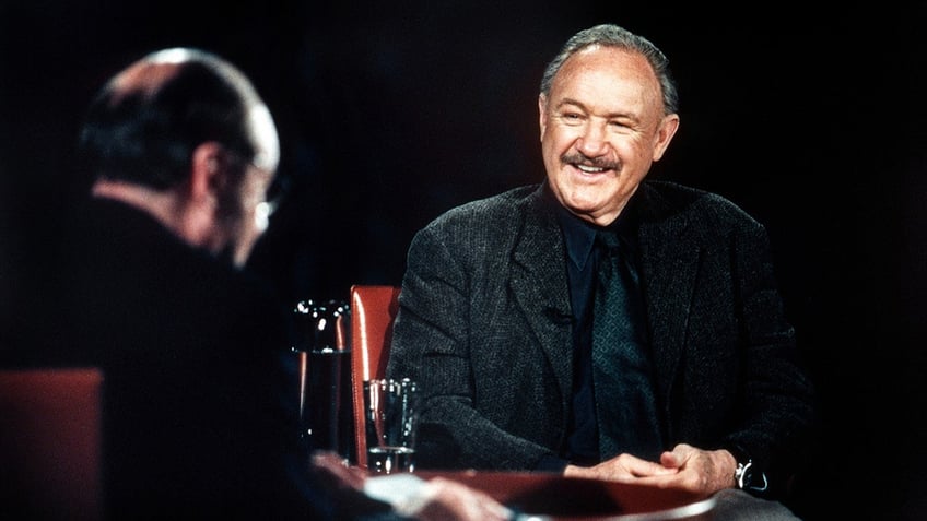 Gene Hackman sits for an interview before his death in 2025