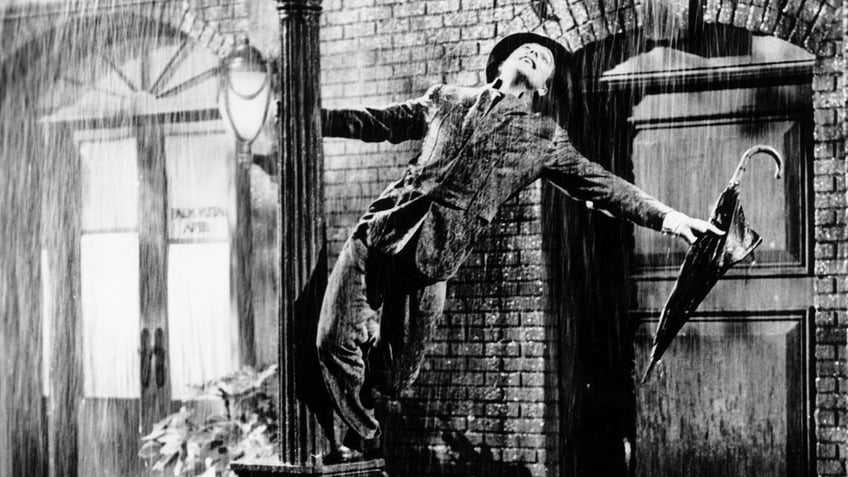 Gene Kelly in "Singin' in the Rain."