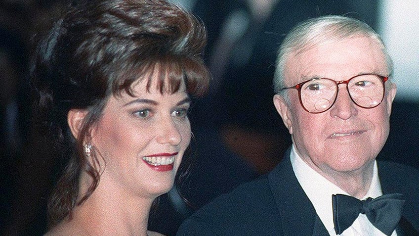 Gene Kelly with wife Patricia Ward Kelly at an event