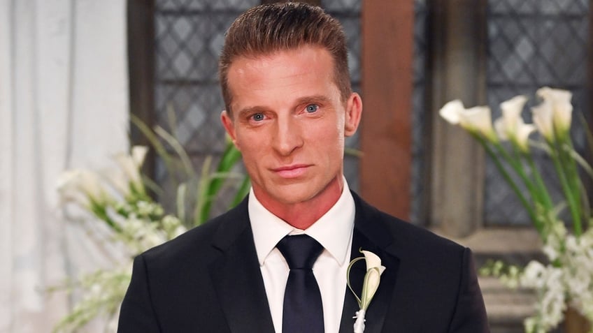 Steve Burton on "General Hospital"