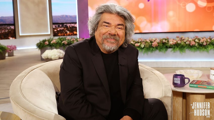 George Lopez smiling