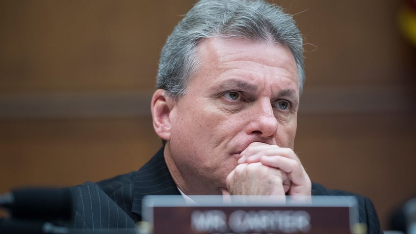 Buddy Carter at a hearing