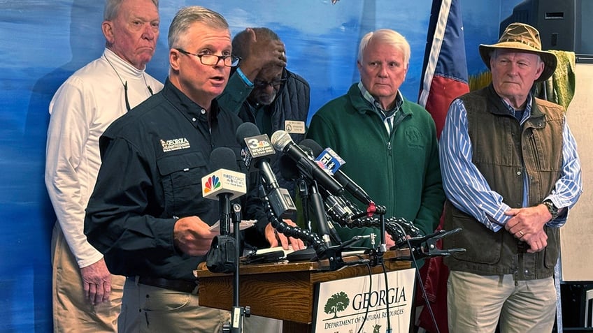 GA press conference on gangway collapse