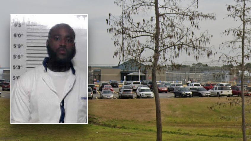 Split image of Smith State Prison and Jaydrekus Hart