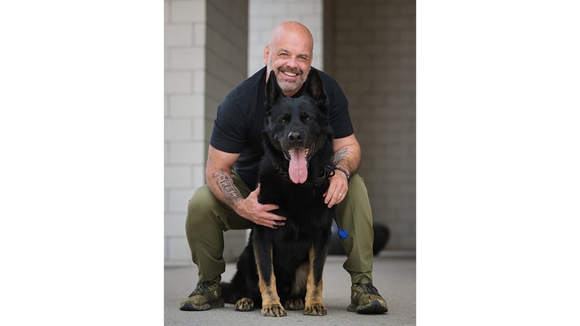 mark tappan with k9 mattis