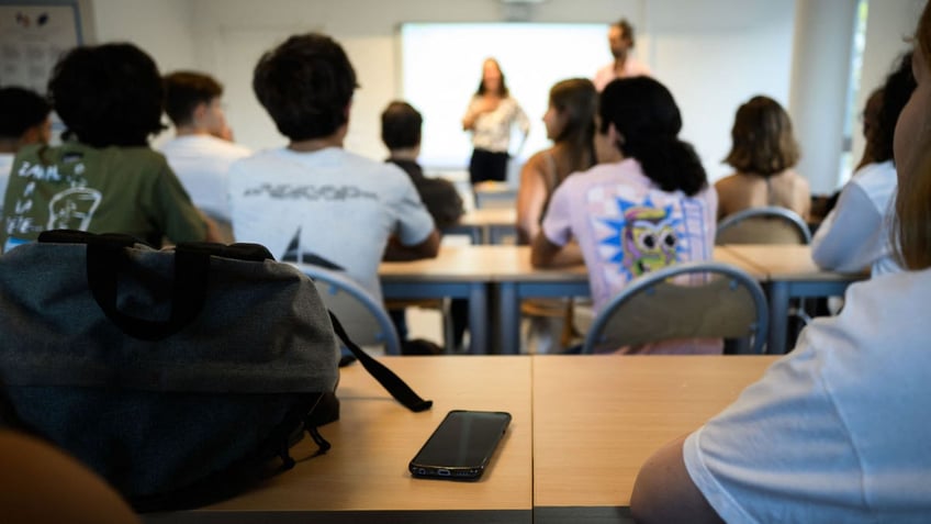 Students in a classroom