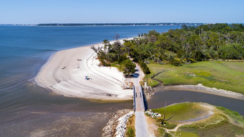 jekyll island aerial