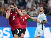 Georgia upsets Portugal 2-0 to reach the last 16 at Euro 2024