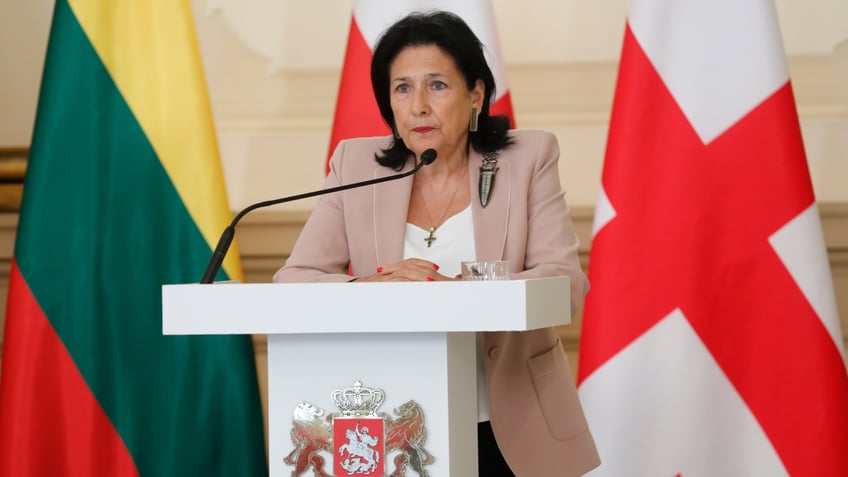 Georgian President Salome Zurabishvili