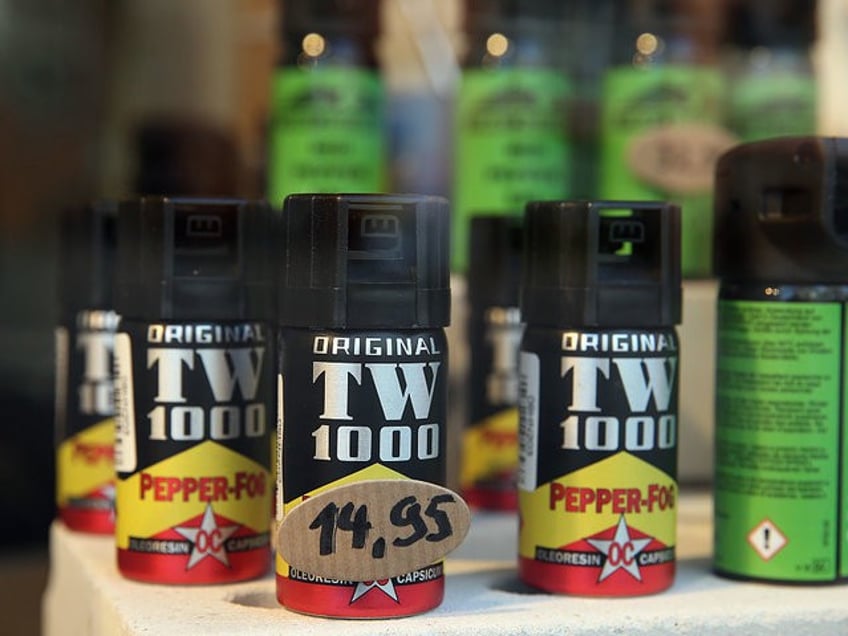 german drug store stocks pepper spray due to soaring demand