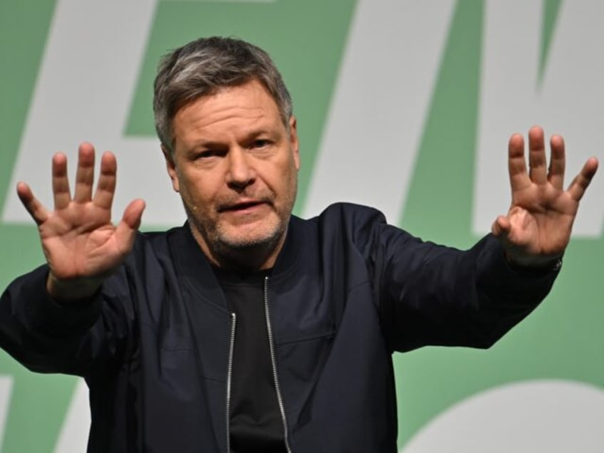 02 February 2025, North Rhine-Westphalia, Aachen: Robert Habeck (Alliance 90/The Greens),