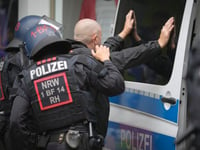 German police intervene to stem clashes between England and Serbia fans before Euro 2024 match