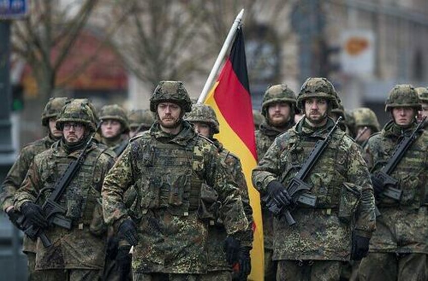 german troops in line of fire first foreign deployment since ww2
